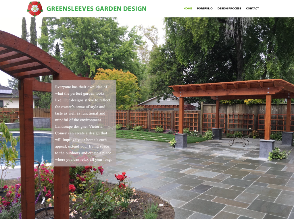 image of Green Sleeves Garden homepage