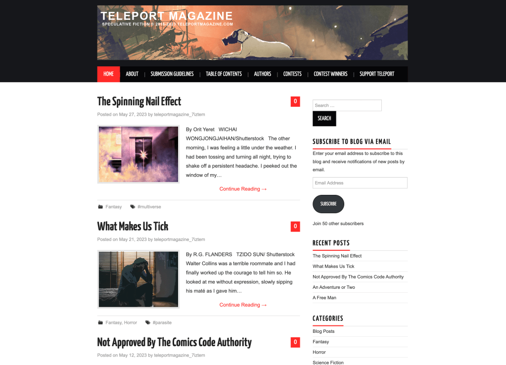 image of Teleport's homepage