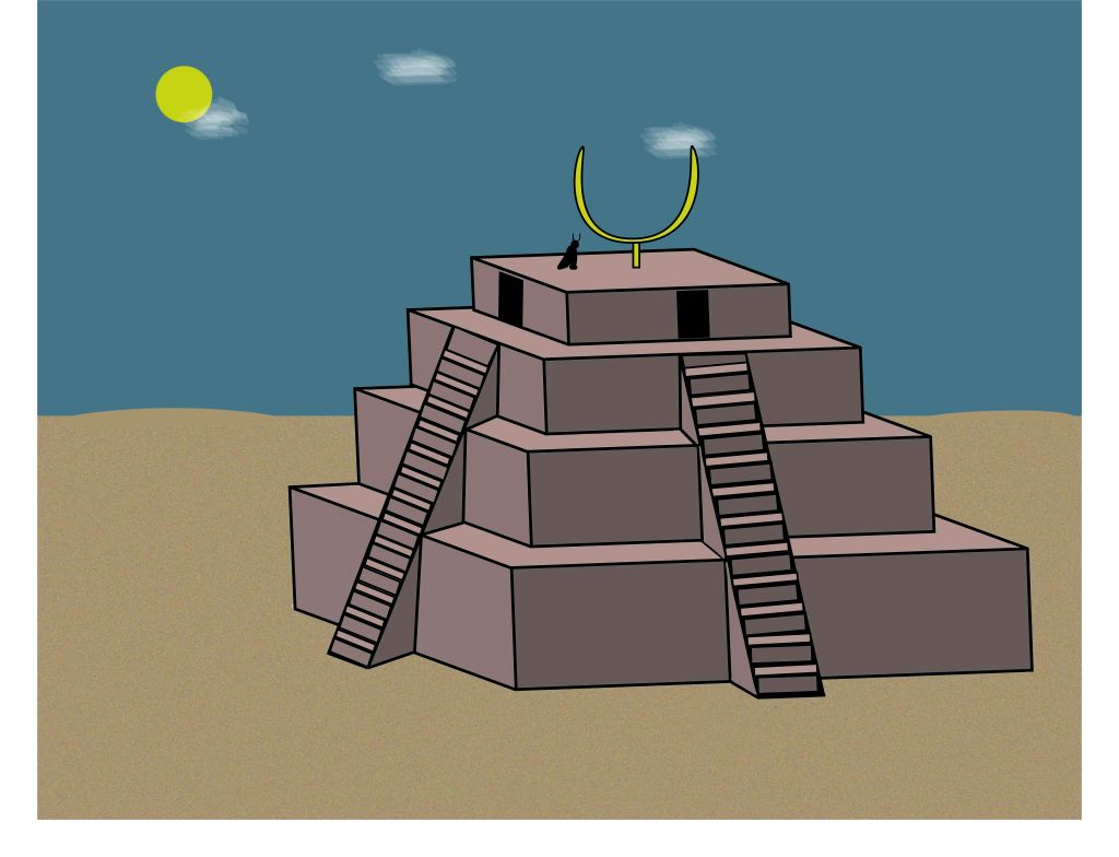 concept for a video game. Pyramid. Treasure Quest. 